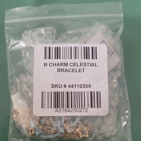 Torrid Gold and Light Blue Multi-Strand Bracelet - Picture 5 of 5